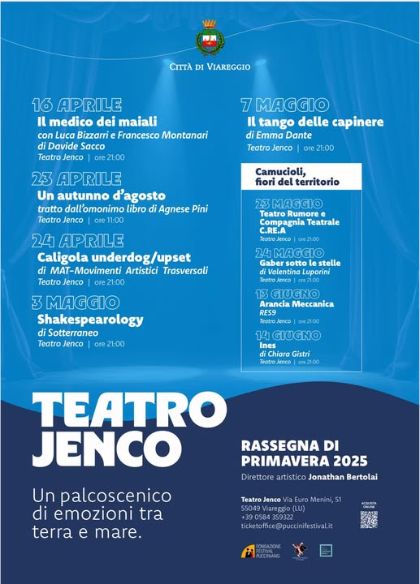 Rassegna di Primavera al Teatro Jenco Rassegna di Primavera al Teatro Jenco