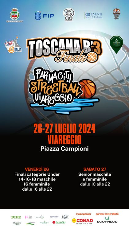 Toscana B’3 Finals by Farmacity Streetball Viareggio 3x3