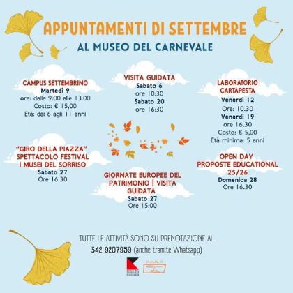 Attività al museo del carnevale Attività al museo del carnevale