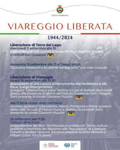 Liberazione di Viareggio e Torre del Lago P. 1944-2024